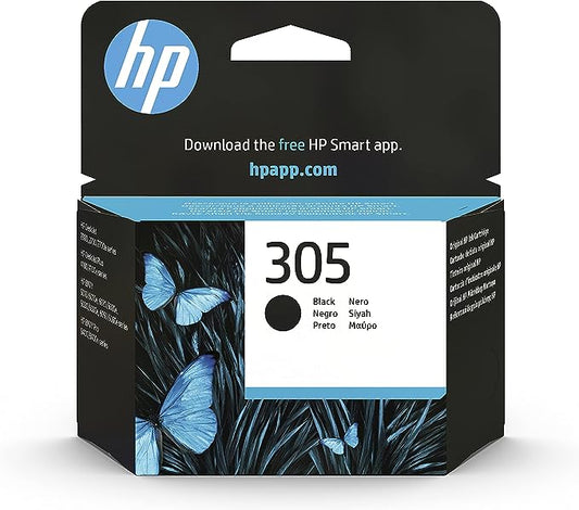Hp - 305 3Ym61Ae Ink Cartridge, Compatible With Hp Deskjet 2300, 2700, Hp Deskjet Plus Series 4100, Hp Envy 6000 Series, Hp Deskjet Envy Pro 6400 Series, Black