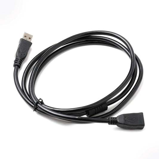 ARIZONE CABLE EXTENSION USB 1.5M BLK Male A to Female A Extension Cable for Laptop/PC/Printer/Scanner/Display