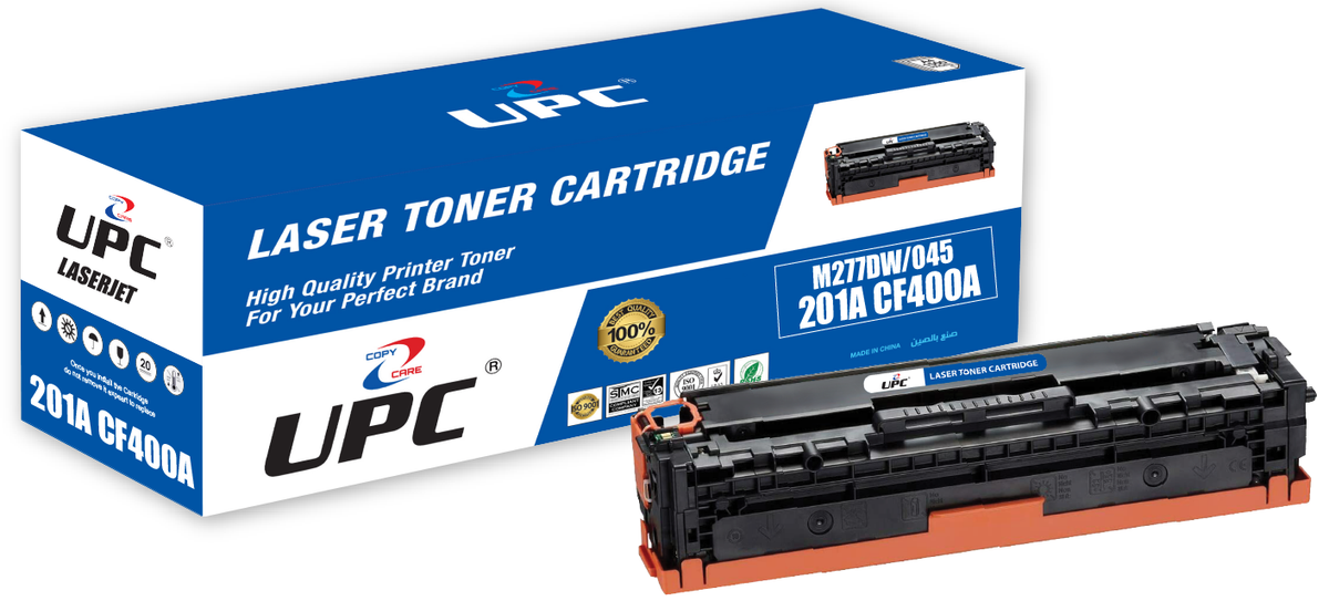 4 Pack UPC Toner 201 A Compatible Toner Cartridge for HP Color LaserJet Pro M252dn 252n MFP M277dw, MFP M277n, MFP M277c6, MFP M274n (Black ,Cyan,Yellow, Magenta)