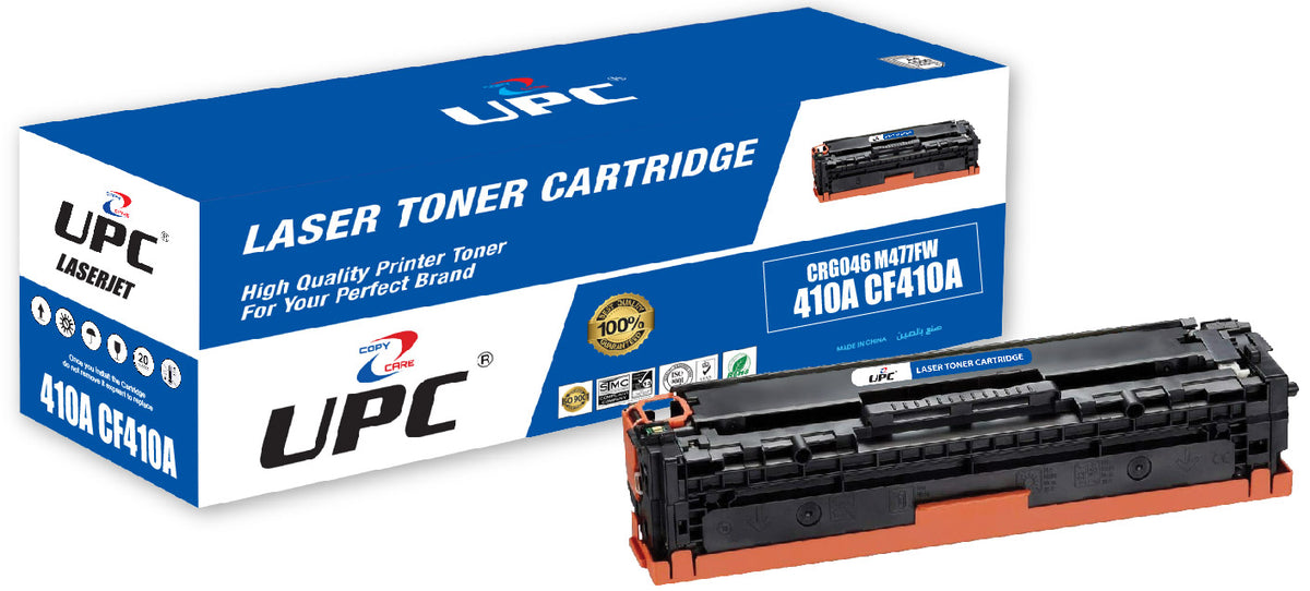 4-Pack UPC Compatible Toner Cartridge HP CF410A 410X (Black, Cyan, Yellow, Magenta)