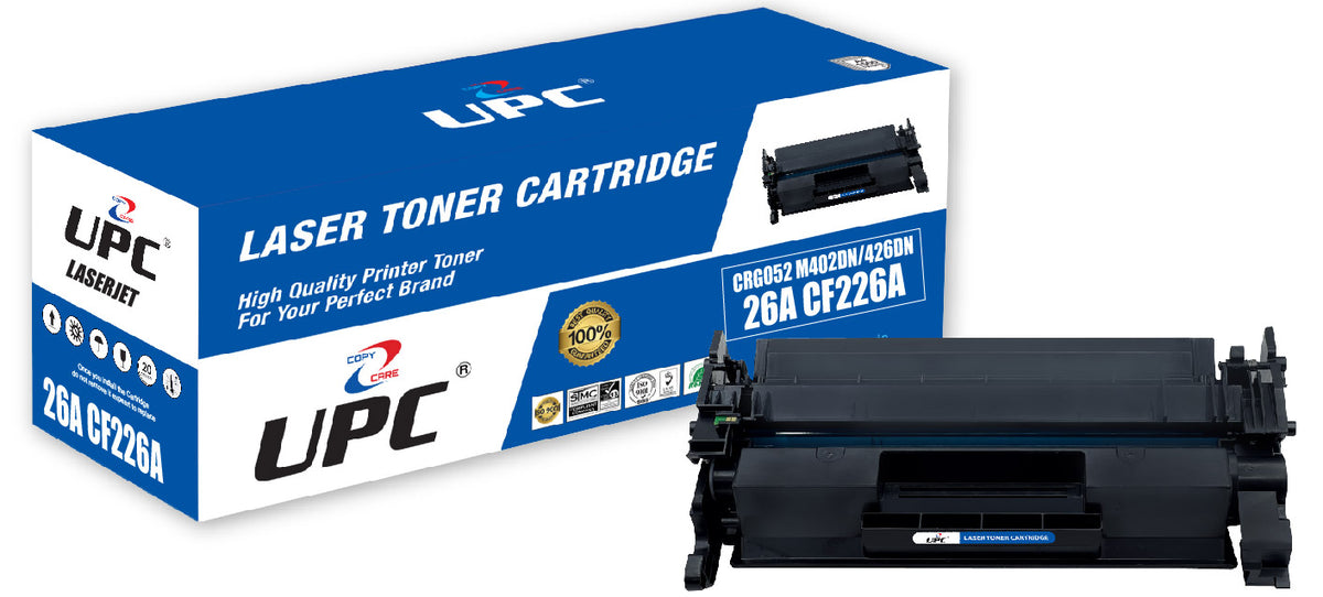 UPC TONER 26A HP CF226A Cartridge For HP Laserjet Pro M402n M402dn M402dw M402d HP Laserjet Pro MFP M426dw M426fdw M426fdn Printer Black.
