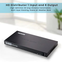 ARIZONE SPLITTER HDMI 1X8 4K*2K 8 PORT 1080 1.4