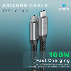 ARIZONE CABLE PD100W TYPE-C TO C