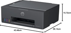 HP Smart Tank 581 Wireless All In One Printer, Print, Scan, Copy, Print up to 6000 black or 6000 color pages - Grey [4A8D4A]
