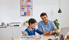 HP Smart Tank 581 Wireless All In One Printer, Print, Scan, Copy, Print up to 6000 black or 6000 color pages - Grey [4A8D4A]