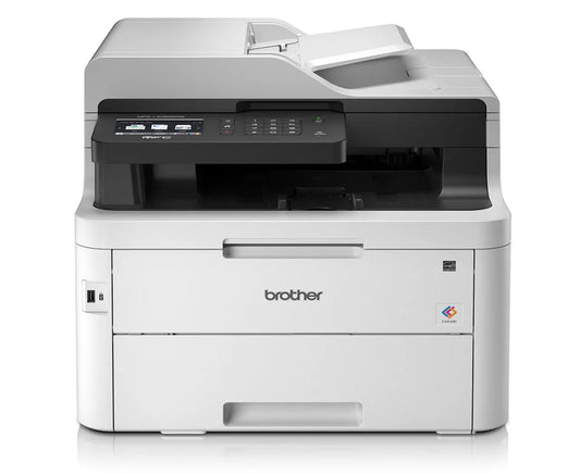 Brother wireless all in one printer, mfc-l3750cdw, with advanced led color laser print, duplex & mobile printing, high yield ink toner