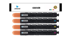 Arizone Toner Cartridge 4 Pack - CEXV29 4x Set is Suitable for  Canon IR Advance C 5030 C5030i C5035 C5035i C5235 C5235A C5235i C5235 Series C5240 C5240A C5240i C5240 Series