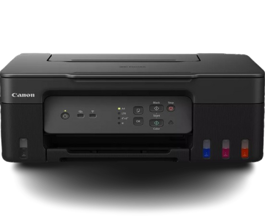 Canon PIXMA G3430 Wireless Colour 3-in-1 Refillable MegaTank Printer, Black