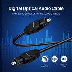 UP CABLE AUDIO OPTICAL 2M BLK