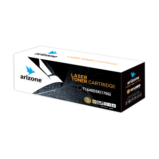 Arizone TONER CARTRIDGE T1640D5K (170G) BLACK