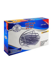 Sadaf PD-104 Metal Mesh Tray, 3 Tiers, Black